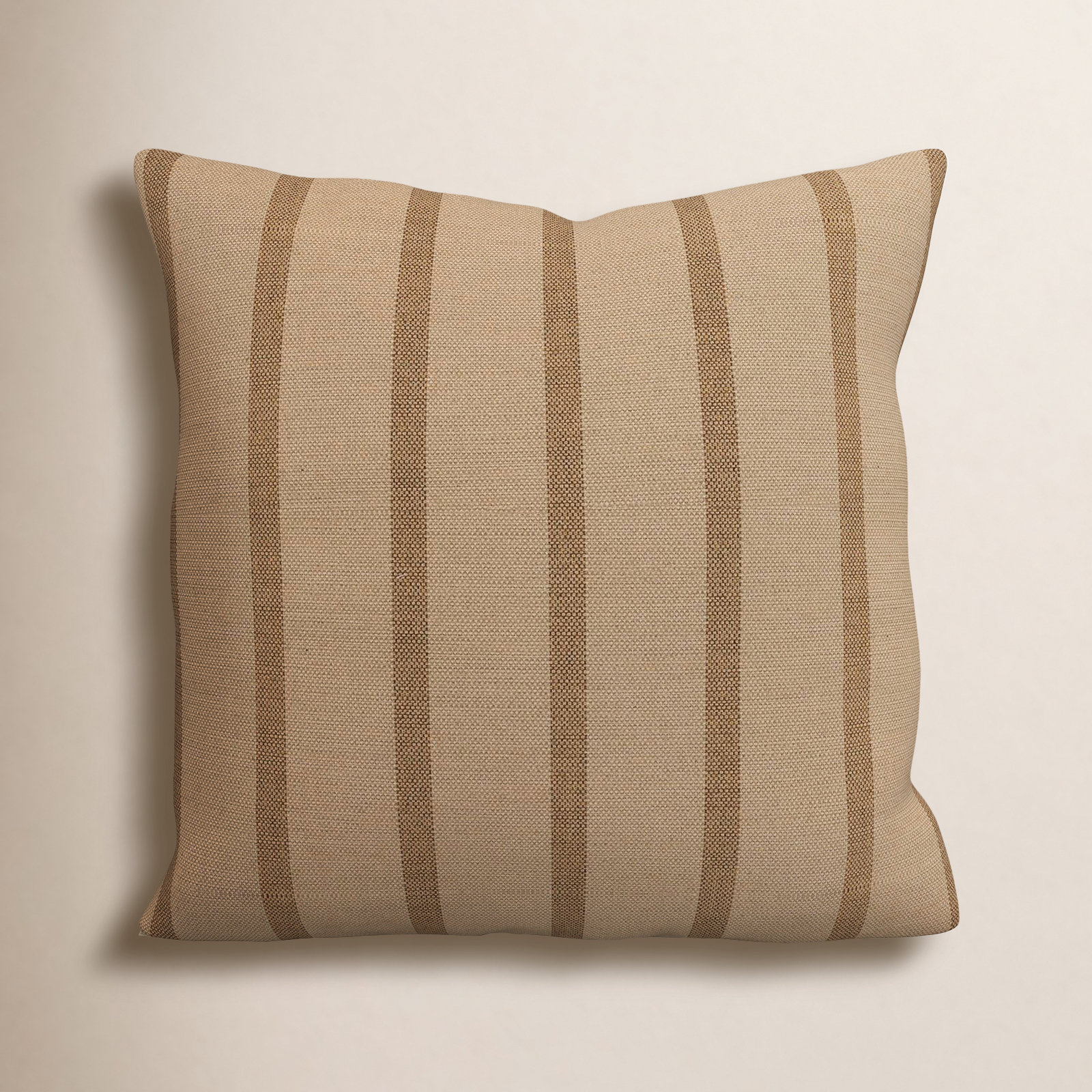 Lani Sunbrella® Throw Pillow, Square 20", Unwind Driftwood