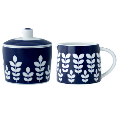 Ensemble sucrier et crémier Noritake