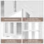 107cm Multifunctional Sideboard with Concealed Storage-938676090