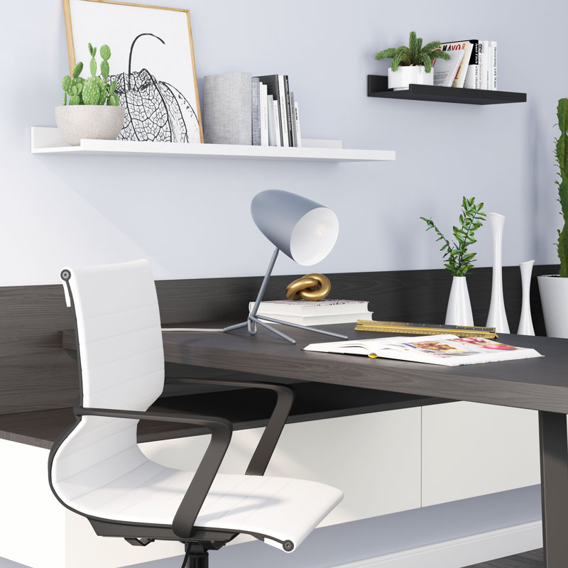 Lampe de table Kaijah - vert mat, Gris mat