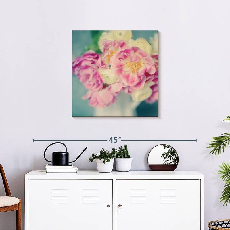 Arney Blushing Blooms I, 24" H x 24" W