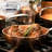 Gotham Steel Hammered Copper 9.5'' Nonstick Fry Pan with Stay Cool Handle