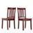Alexa-Mae 6 - Person Solid Wood Top Four Leg Dining Set-593806441