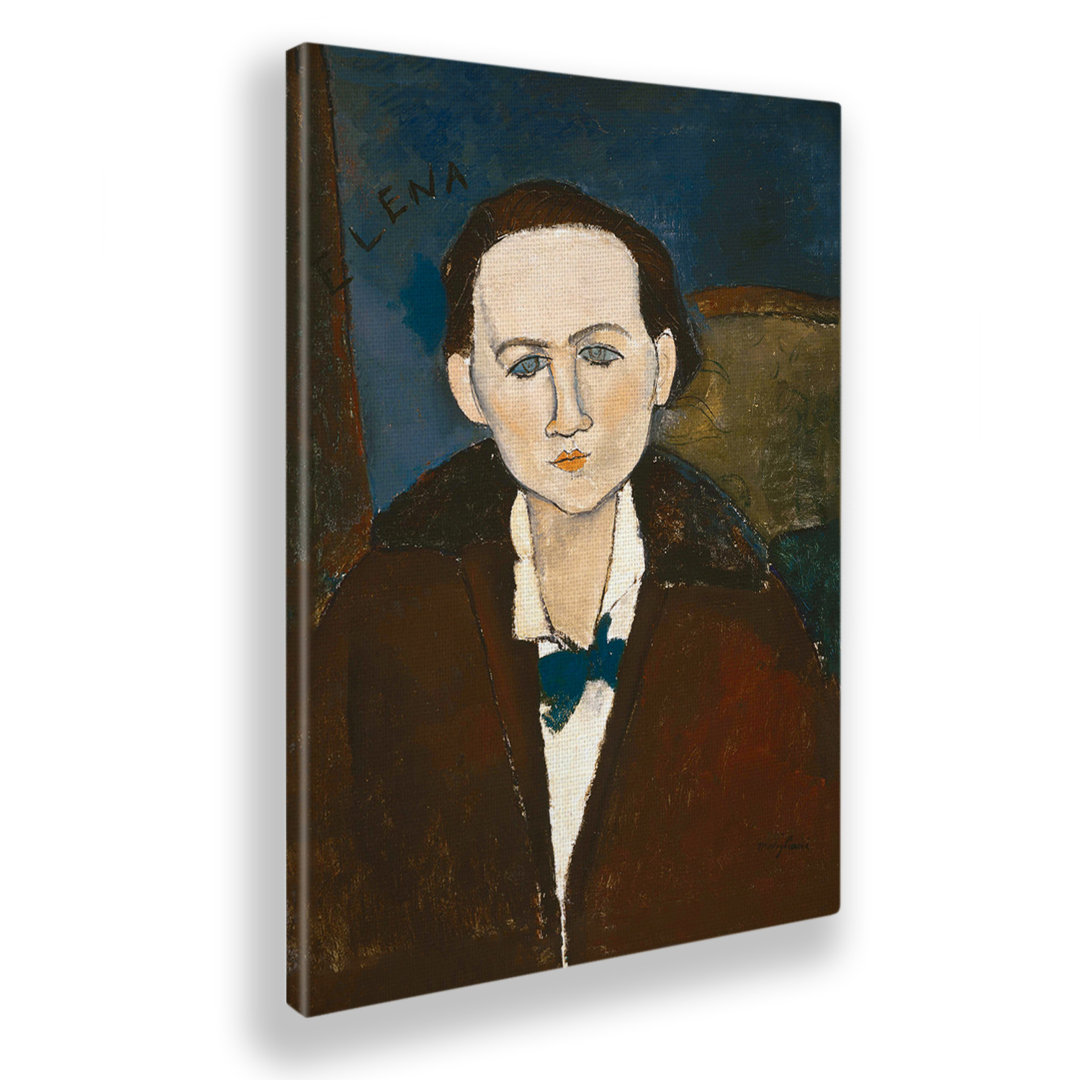 Wandbild Porträt von Helen von Amedeo Modigliani