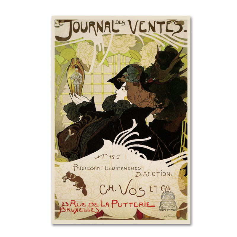 « ads publishing 2 », reproduction d’impression sur toile tendue, H 19 po x l 12 po
