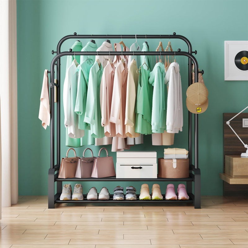 Etting 110cm Rolling Clothing Rack