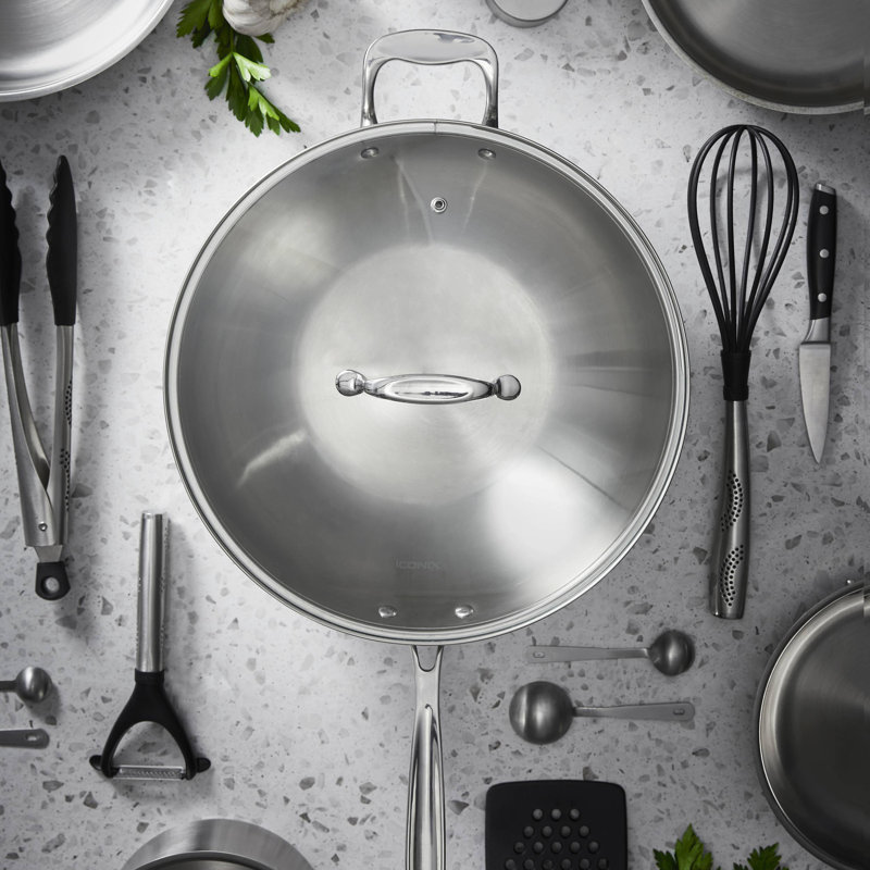 Cuisine::pro® iconiX® Wok with Lid 12.5"