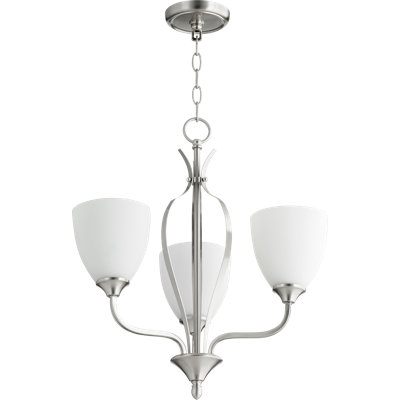 Brookview 3 - Light Dimmable Classic / Traditional Chandelier
