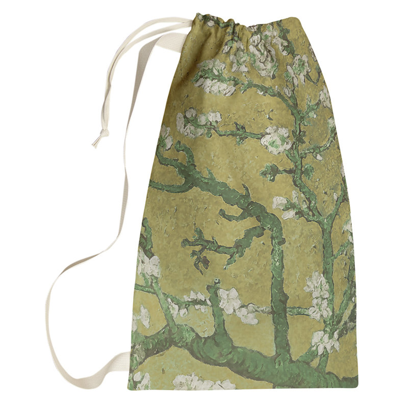 Sac à linge Browerville, Petit (H 64 po x l 20 po x P 1,5 po), Jaune / vert