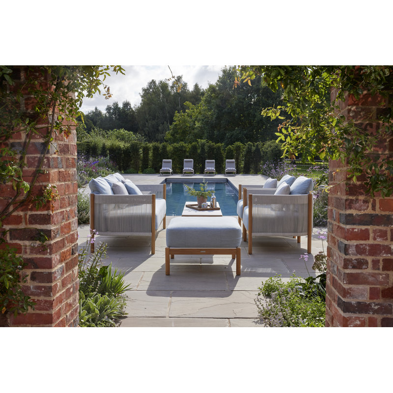 Monterey Outdoor Coffee Table, White