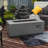 Outdoor Fire Pit Propane Fire Table with Tank Holder
