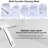 White Smart Toilet Bidet With Foot Sensor, Heated Seat, Night , Massage Wash, Self-Cleaning Nozzle, Auto Flush Pre-Wet, Remote Control,