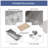 30 Farmhouse Sink Workstation - 30*21*9 Inch Kitchen Sink Stainless Steel 18 Gauge Apron Front Kitchen Sink