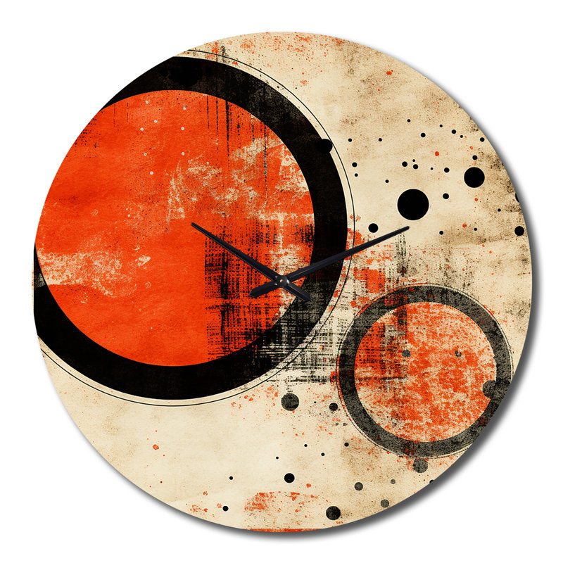 Horloge murale Inner Knowing Retro, Très grand