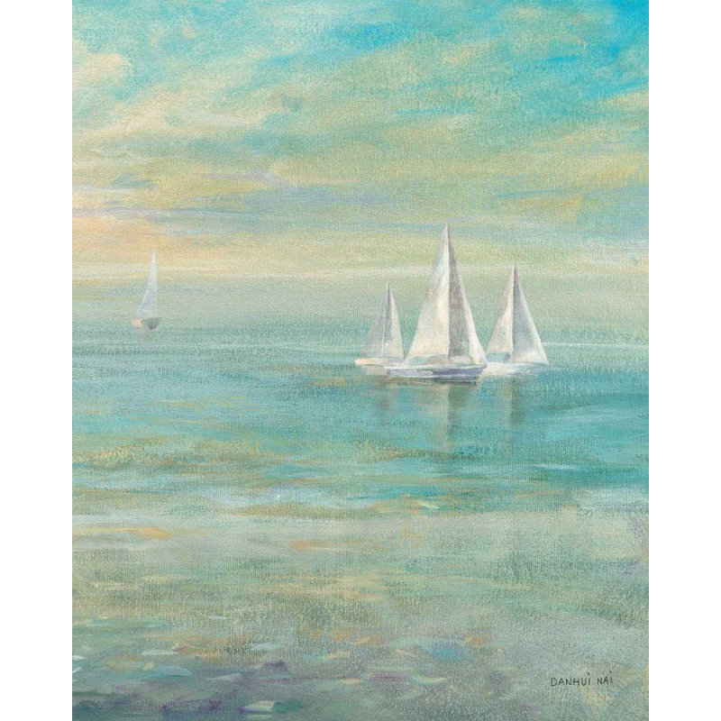 «Breakwater Bay Nai, Danhui Gallery», art sur toile tendue: Sunrise, H 44 po x l 36 po