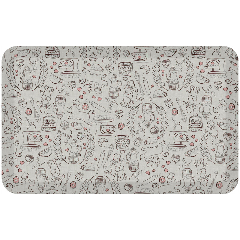 Tapis anti-fatigue Dogbox Sandbox, gris