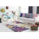 Tosha Wool Floral Indoor Rug
