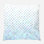 Geometric Microsuede Reversible Throw Pillow