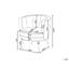 Sera Upholstered Barrel Chair-20016956