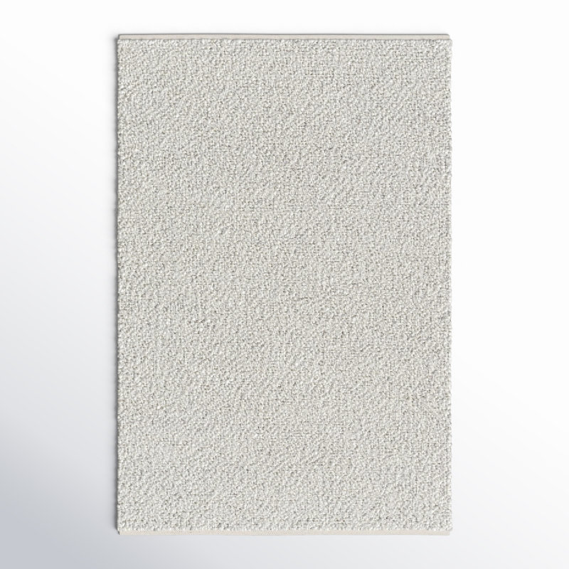 Super Pebble Area Rug in Ivory, Rectangle 2' x 3'