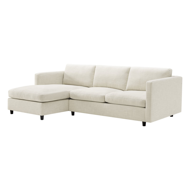 Canapé modulaire en L avec coussins amovibles l 99,25 po Fleetwood, Linen
