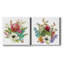 Scrumptious Succulents I - 2 pièces, reproduction d'art sur toile tendue-891775576
