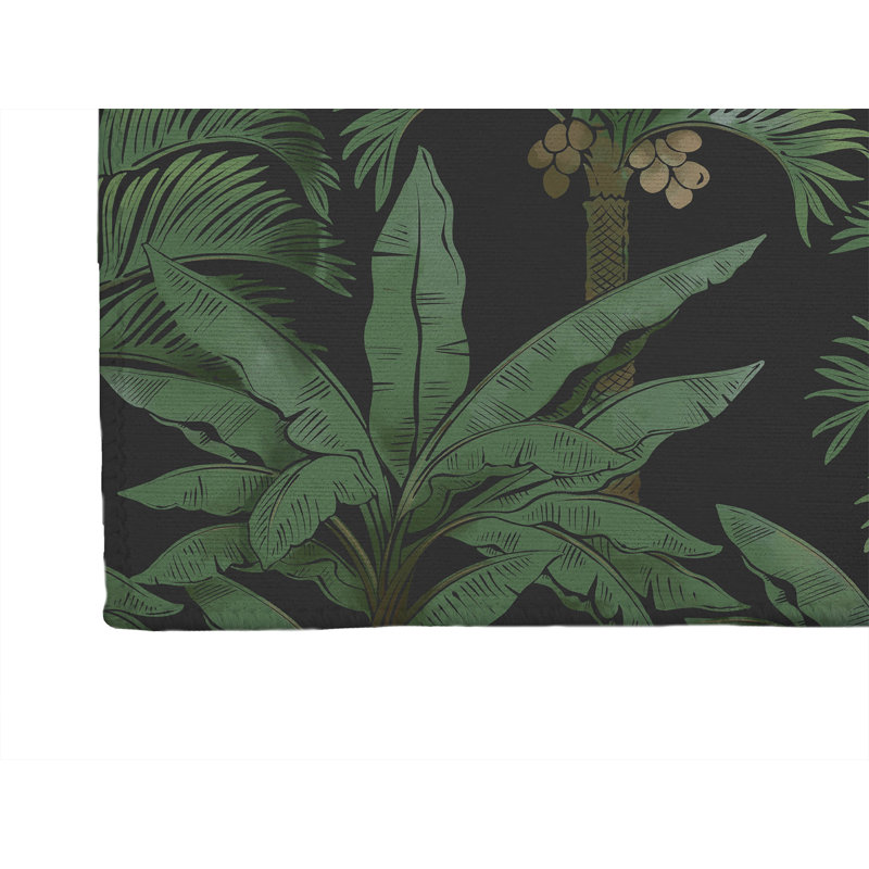 In the Jungle Outdoor Area Rug, Rectangle 5' x 7'