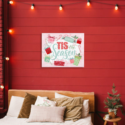 Toile rose pastel «The Season», conception par Nicole Tamarin