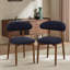 Chaises d'appoint rembourrées en bois massif Maylon-2033522887
