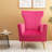 Milana 27" Wide Velvet Wingback Chair-1752531625