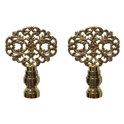 Floral Filigree Lamp Finial