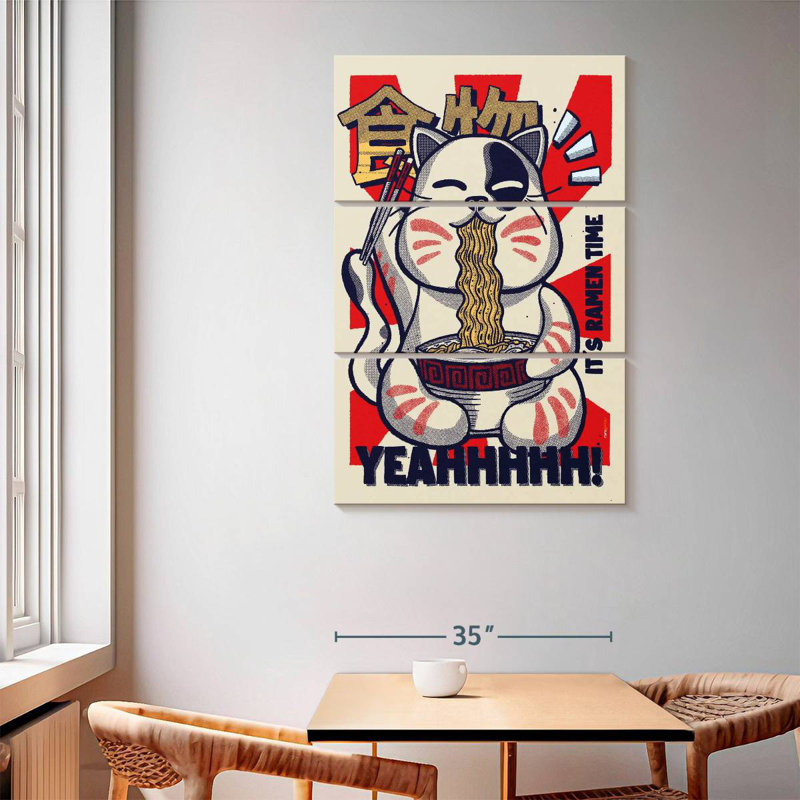 Yarlin It's Ramen Time, 65" H x 42" W
