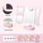 Freestanding Mirror with Shelves-49259646