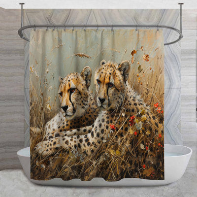 Jobka Shower Curtain