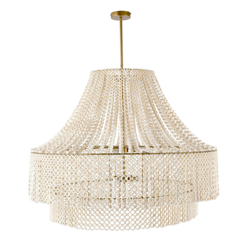 Hannie Large Chandelier, White