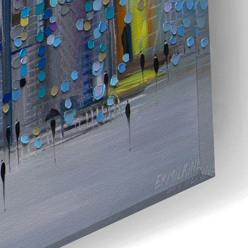 «Sunny City» par Ekaterina Ermilkina - impression sans cadre, L 16 po x H 12 po