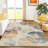 Machine Washable Indoor/Outdoor Micelotta ACN2346 Abstract Rug-136961433