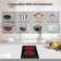 12 in. Built-In Coil Ceramic Surface Electric Cooktop in Black