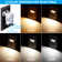 Integrated LED Deck Light Colour Temperature Selectable for Indoor Outdoor