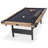 GoSports Portable Pool Table - No Assembly Required Folding Billiard Table in Oak-99489135