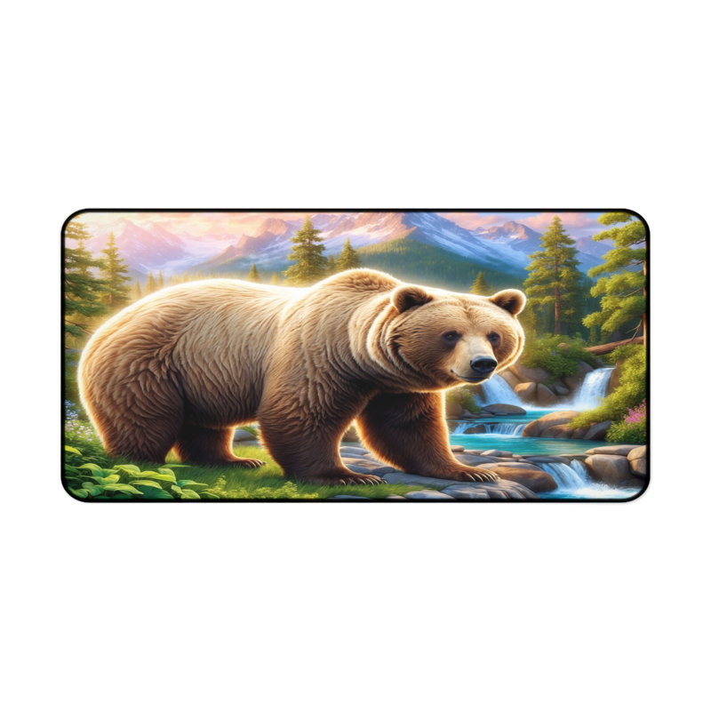 Polyester Desk Pad, 14.4x12.1