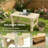 Semicircular Round Outdoor Bench,Wooden Garden Bench