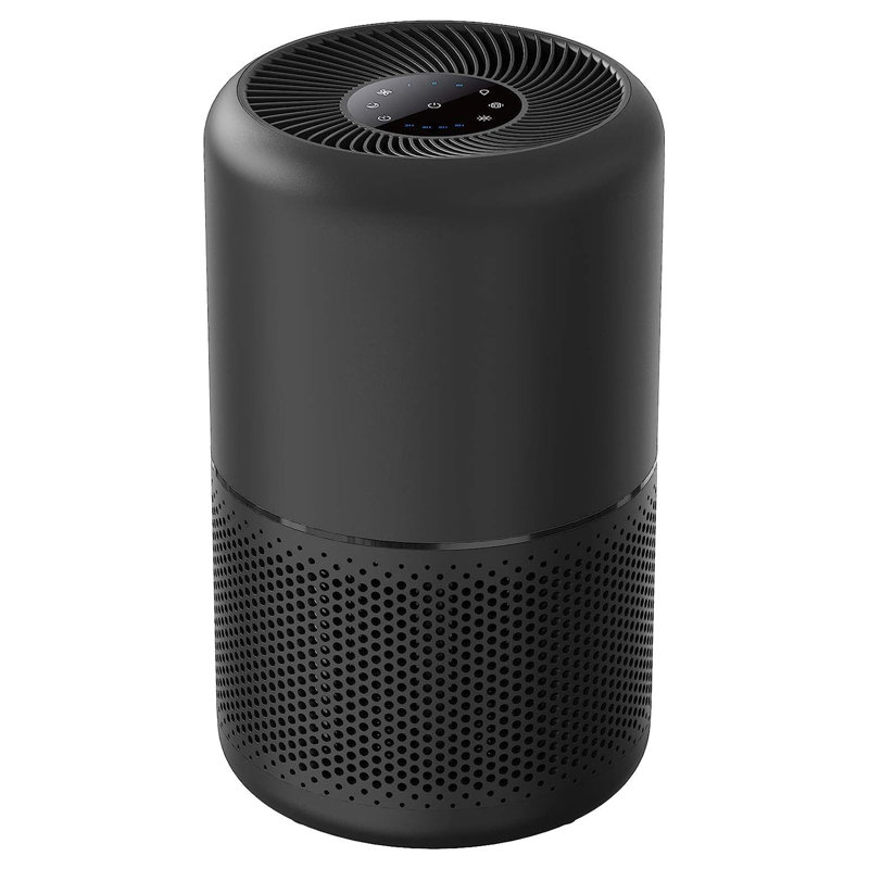 Air Purifier for Home Allergies Pets Hair in Bedroom, Covers Up to 1095 ft by 56W High Torque Motor, 3-in-1 Filter with HEPA Sleep Mode, Remove Dust Smoke Pollutants Odor, Core300-P