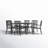 6 - Person Patio Dining Set with Rectangular Table