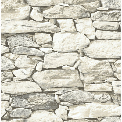 Fawley Stonewall 33' L x 20.5” W Texture Wallpaper Roll