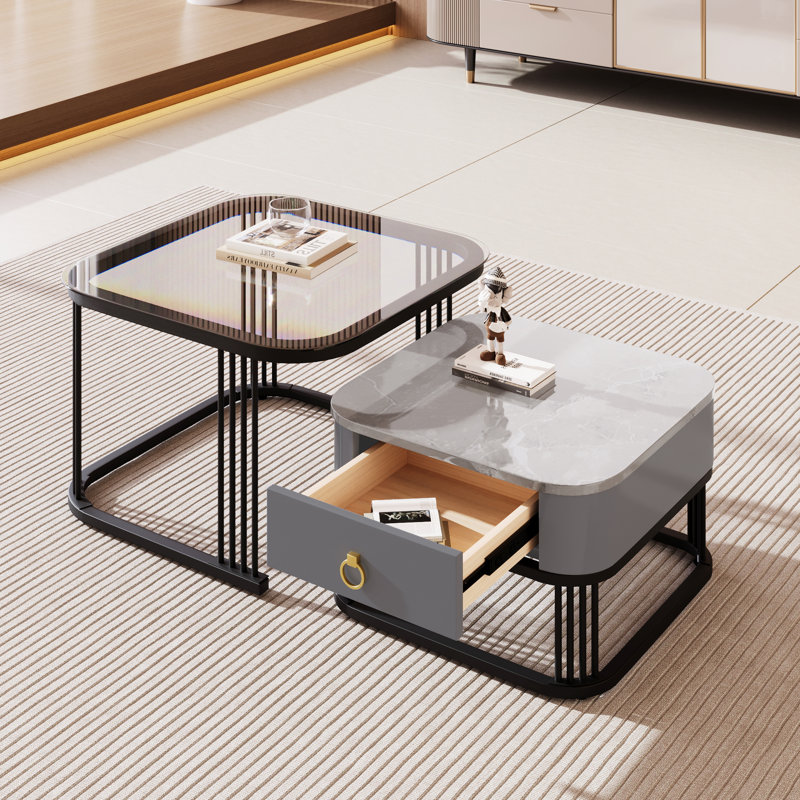 Chimnonso Coffee Table with Storage