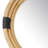Michael Round Rattan Mirror-202435449