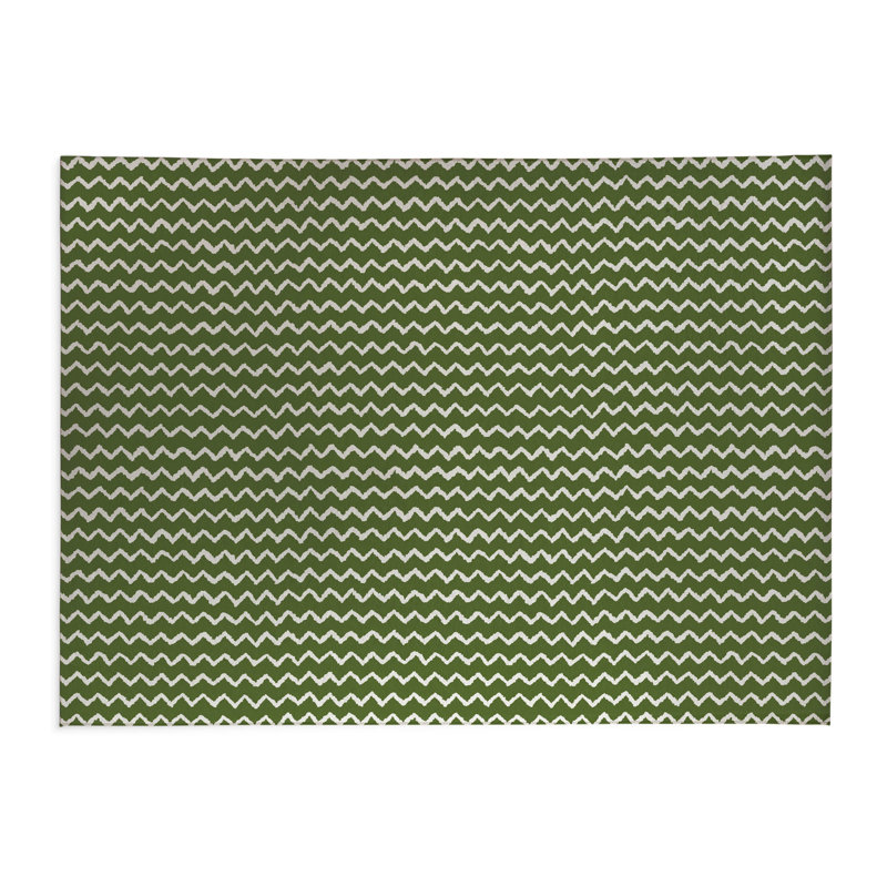 Tapis de cuisine Byrdhill, Rectangle 5 pi x 7 pi, Rouge canneberge