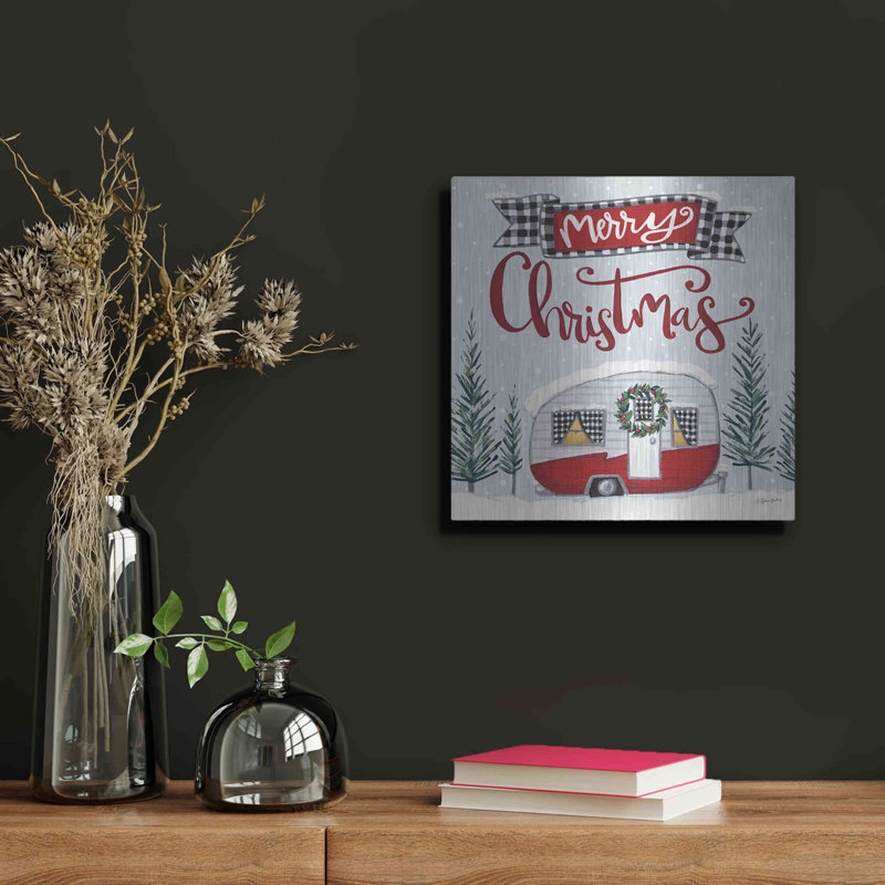 «Merry Christmas Camper» par Sara Baker, H 12 po x l 12 po