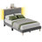 Samiha Upholstered Platform Bed with LED Lighting Headboard-979535343-978940312